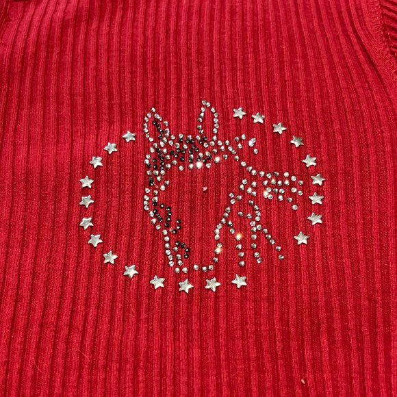 Long-sleeve Ribbed Top - Picture 2 of 2